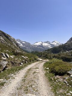 Foto von Andrea Tarovo entlang der Tour