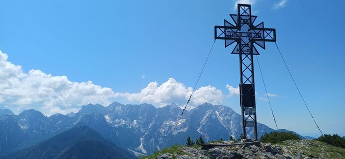 Photo de Janez Perko le long du parcours