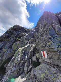 Foto von Sas István entlang der Tour