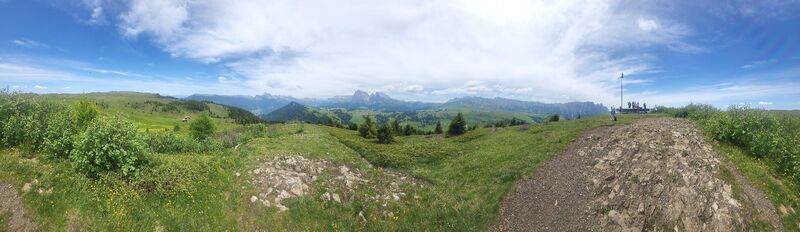 Foto von Anke Hetzer entlang der Tour
