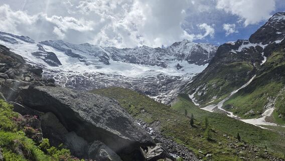 Photo de Josef Leichtfried le long du parcours