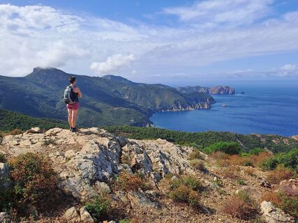 Foto de Magnus Moser a lo largo del recorrido