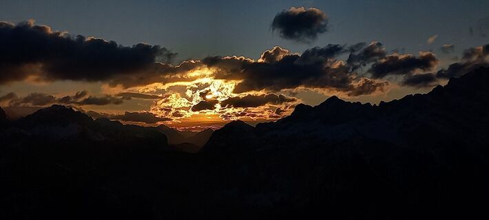 Foto von Corrado Menardi entlang der Tour
