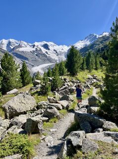 Foto von Aurelian Böhler entlang der Tour
