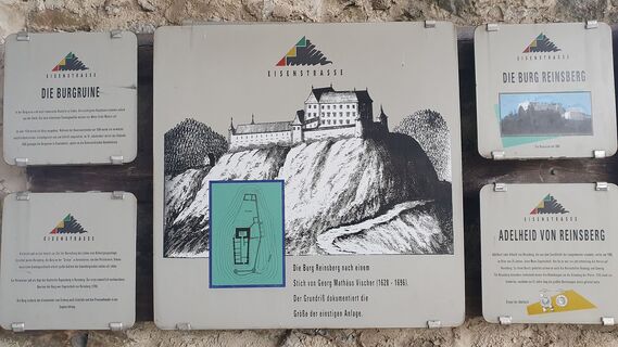 Stich der Burg Reinsberg