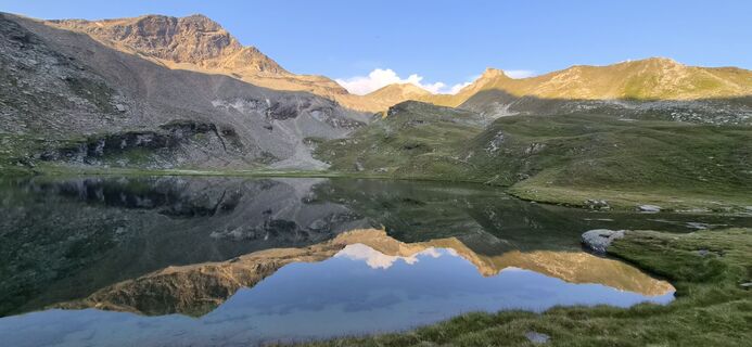 Foto de Priska Thomann-Bischofberger a lo largo del recorrido