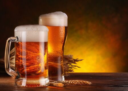 Biergenuss im Erzgebrirge