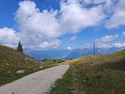 Foto von Francesca Alessi entlang der Tour