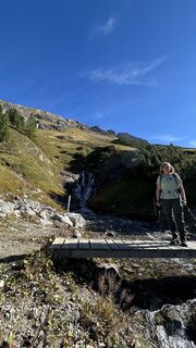 Foto von Rolf Limacher entlang der Tour