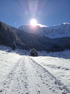 Foto von Andi entlang der Tour