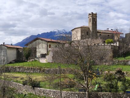 Foto de Stefano Fabi a lo largo del recorrido