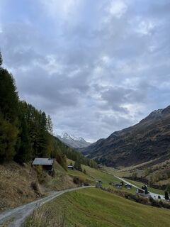 Foto von Csilla Hanák entlang der Tour