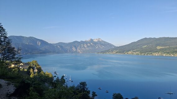 Foto von Sonja entlang der Tour