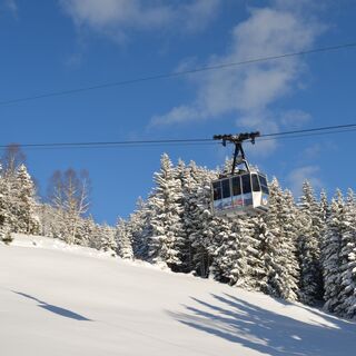 Aufstieg mit der Kristbergbahn
