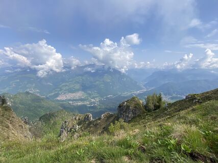 Foto von Angelo Austoni entlang der Tour