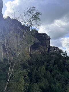 Foto von Paul entlang der Tour