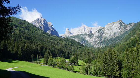 Blick zum Hochkönig
