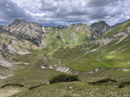 Foto von Matteo Sauter entlang der Tour