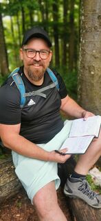 Foto von Klaus Lehner entlang der Tour