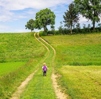 Feldweg - Familien- und Naturerlebnispfad Grasburg