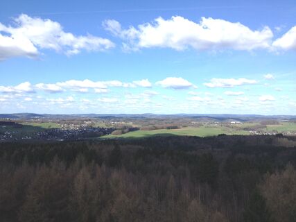 Blick vom Aussichtsturm