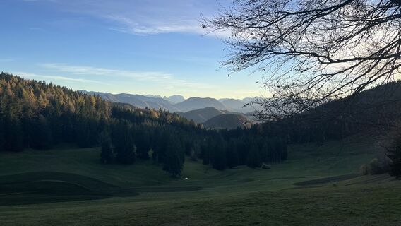 Foto de Sabine Offenberger a lo largo del recorrido