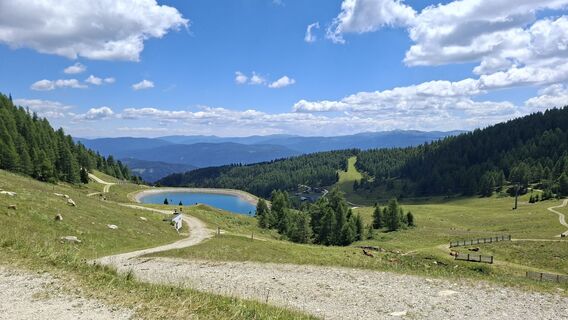 Foto von Raimund Aigner entlang der Tour