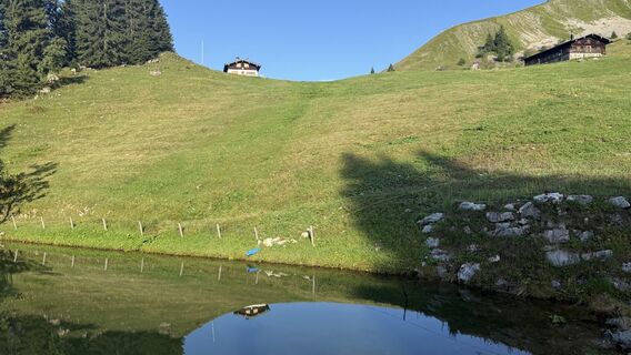 Foto de Markus Wältl a lo largo del recorrido