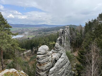 Zdjęcie z Andreas Stopperich wzdłuż trasy
