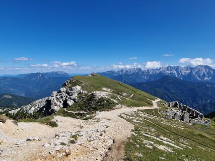 Foto von Eveline Schnur entlang der Tour