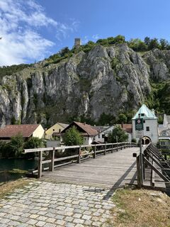 Foto de Daniel Groß a lo largo del recorrido