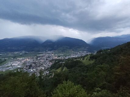 Photo de Peter Seliner le long du parcours