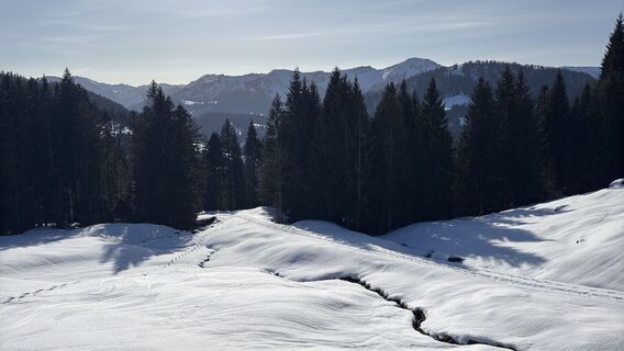 Foto de Johann Grässl a lo largo del recorrido
