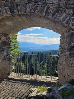 Foto von Susanne Linzbacher entlang der Tour