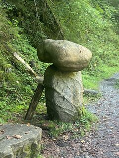 Photo de Karl Heinz Fick le long du parcours
