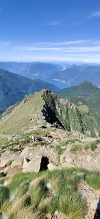 Foto de Daniele Spezia a lo largo del recorrido