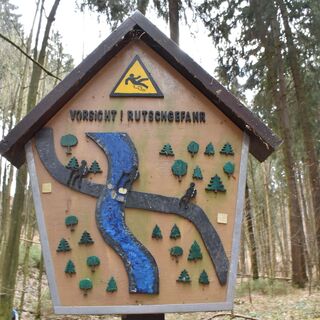 Flussquerung Tischautalwanderweg