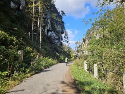 Fotografia z Hütterl na trase