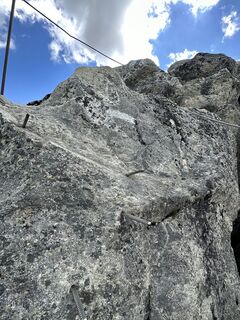 Foto de Heinrich Mocellini a lo largo del recorrido