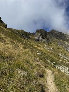 Foto de Antonia Dangl a lo largo del recorrido