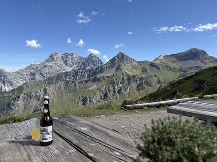 Foto von Marianne Grobner entlang der Tour