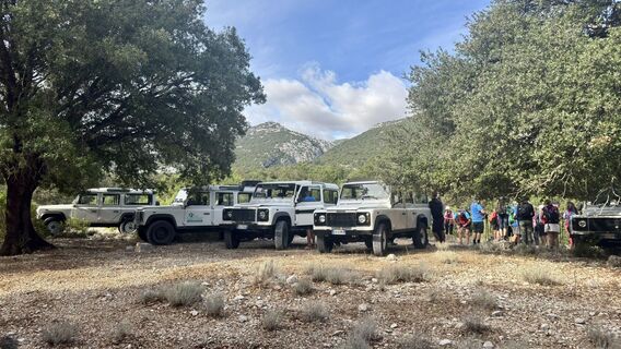 Foto von Claudio Garzetti entlang der Tour