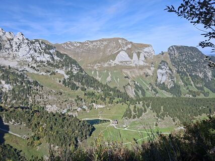Photo de Michaela le long du parcours