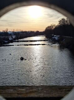 Photo de Mimi le long du parcours