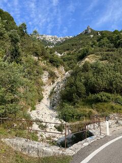 Foto von Nicola Biancardi entlang der Tour