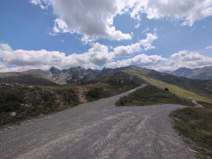 Photo de Benjamin Bergmann le long du parcours