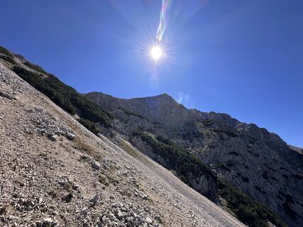 Foto de Norbert Herbig a lo largo del recorrido