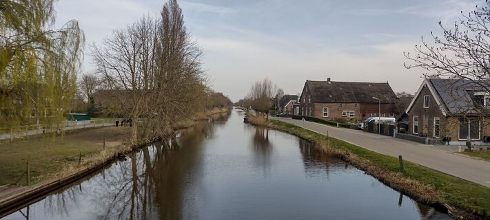 Photo de Peter Fasol le long du parcours