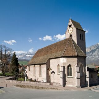 Die Kirche St. Justus in Flums