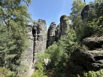 Foto von Norbert Herbig entlang der Tour